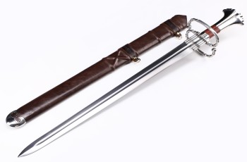 "Silberstich" – Épée Rapier fonctionnelle à une main avec lame en acier à ressort