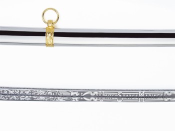 US Marine Corps Officer Saber with scabbard 34" / 865 mm