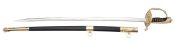 Belgian Navy Officer Sword with scabbard, various models