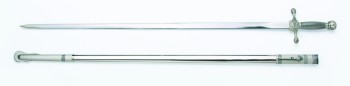 USA Airforce Honor Guard Degen mit Scheide ohne USAF Ätzung 28" / 710 mm