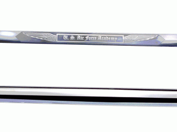 USA Airforce Cadet Sword with scabbard and etching