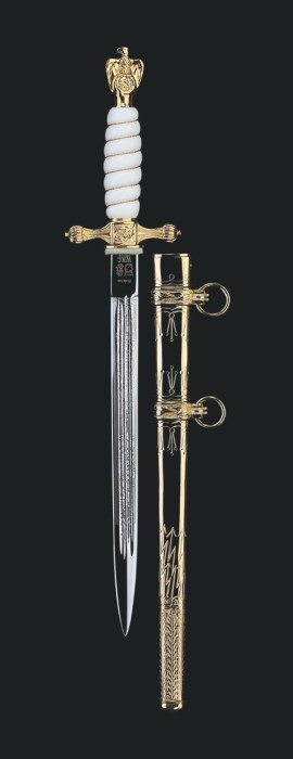 German Navy officer's dagger with metal scabbard M1929