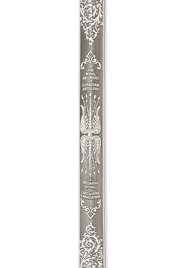 Royal Regiment of Canadian Artillery Officer Sword