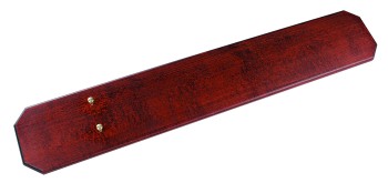 Soporte de pared fabricado en madera de roble para 1 espada
