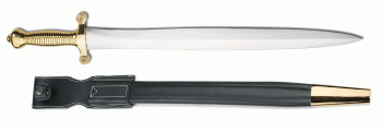 France Glaive with scabbard