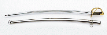 1822G French Cavalry Saber Model 1822, goldplated guard