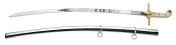 Malaysia Army General Scimitar Sword and scabbard