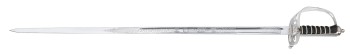 Rifle Regiment Sword carbonsteel blade (no plating) / With EIIR Cypher