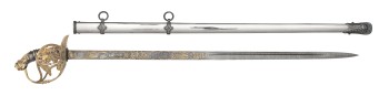 Espada para el emperador alemán Wilhelm II.