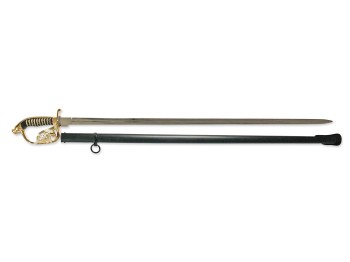 Finnish Army Officer sword with steel scabbard