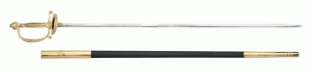 British Court Sword with scabbard