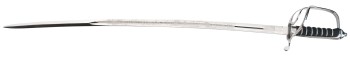 Royal Logistics Corps Officer Sword stainless steel blade - recommended / With EIIR Cypher