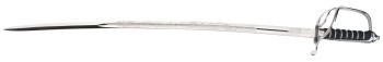 Royal Logistics Corps Officer Sword stainless steel blade - recommended / With CIIIR Cypher