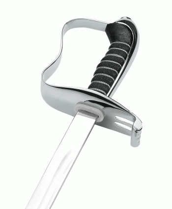 Bavarian Officer Sword M1855, nickelplated finish