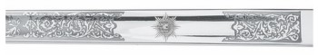 British Infantry Officer's Sword (1897 Pattern) with CIIIR Cypher, stainless steel blade - recommended / Royal Anglian Regiment