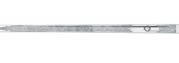 British Infantry Officer's Sword (1897 Pattern) with CIIIR Cypher, stainless steel blade - recommended / Royal Military Police