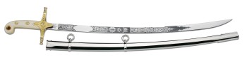 Brunei Armee Genral Scimitar Säbel