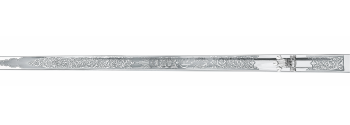 British Infantry Officer's Sword (1897 Pattern) with CIIIR Cypher, carbonsteel blade (no plating) / Royal Welsh Regiment