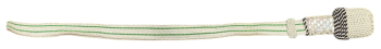 Dragona, plateado con trenza plateada / verde