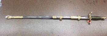 Patriarch Militant MASONIC SWORD WITH SCABBARD,