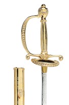 Épée de cour de Malaisie avec fourreau