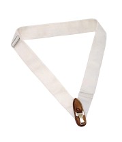 Bandoulière avec mousqueton, cuir marron Bandoulière avec mousqueton, cuir marron