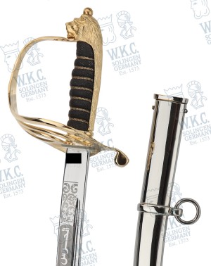 Tunisia, Presidential Guard Officer Sword with scabbard