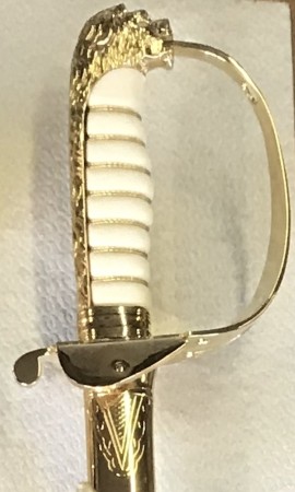 Peru Navy Officer Sword with scabbard