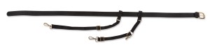 Leather belt with 2 slings