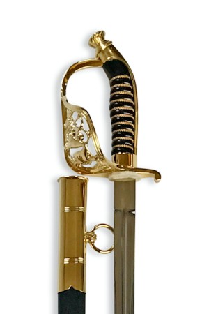 Épée et fourreau d'officier de la marine finlandaise 780 mm