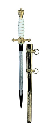 Navy Officer Dagger with scabbard