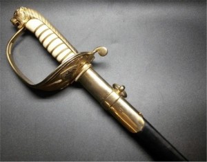 Malaysia Firefighter Officer's Sword with scabbard