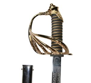 Cavalerie au sabre d'officier de l'armée péruvienne