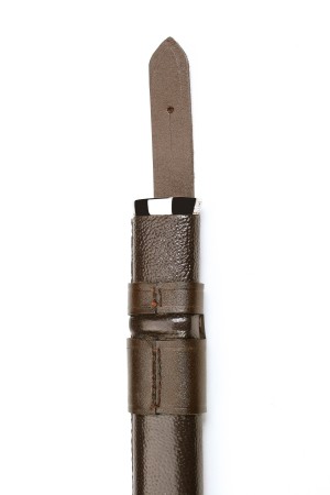Scabbard, brown leather for Cavalry Sword M/1912