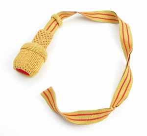 Sword knot red / gold