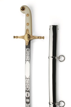 Malaysia Army General Scimitar Sword and scabbard