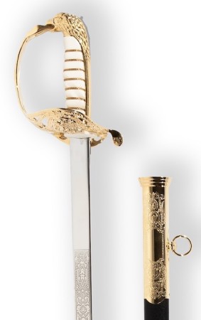 Mexican Army General Sword with scabbard