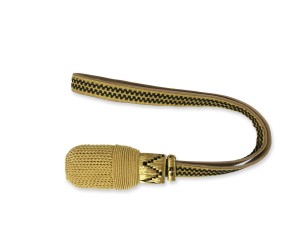 Sword Knot golden with black squares, Officer Finland