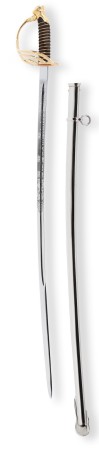 Belgian Cavalry Officer Sword ERM with steel scabbard