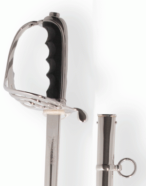 Mozambique Police Officer Sword with scabbard