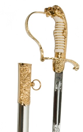 Botsuana Police General saber with scabbard