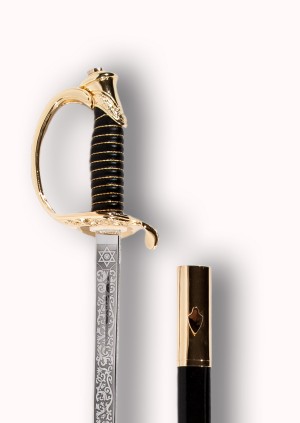 Bahrain Ceremonial sword with scabbard