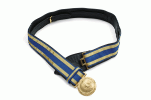 Royal Air Force sword belt with 2 slings