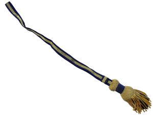 Portepee Gold Blau