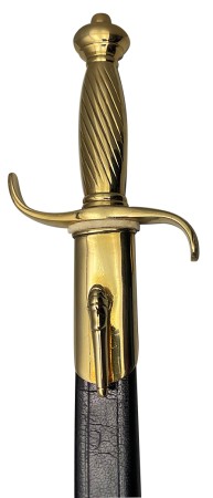 Artillerie Faschinenmesser mit Lederscheide