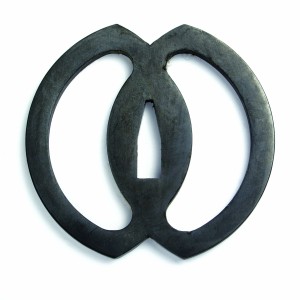 Tsuba,  motivo Musashi