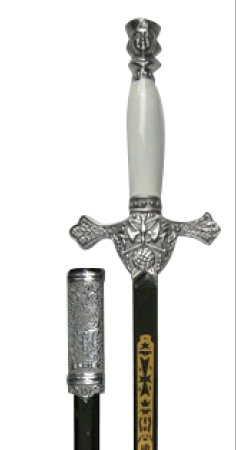 Knights of Columbis Sword with scabbard