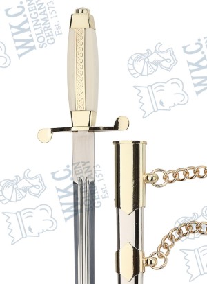 Moçambique Dagger with Sheath and chain
