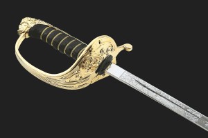 Sweden Navy Officer Sword with scabbard M/1915