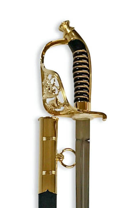 Épée et fourreau d'officier de la marine finlandaise 32" / 810 mm